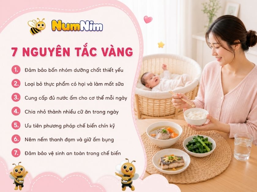 30+ Thực Đơn Cơm Ở Cữ Dinh Dưỡng Và Lợi Sữa