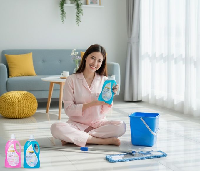 Nước Lau Sàn Diệt khuẩn Cho Bé (1)