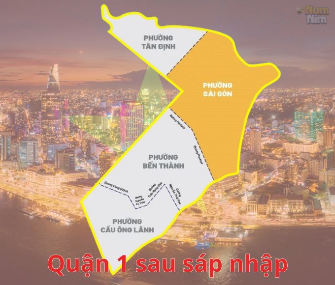 Quận 1 sau sáp nhập