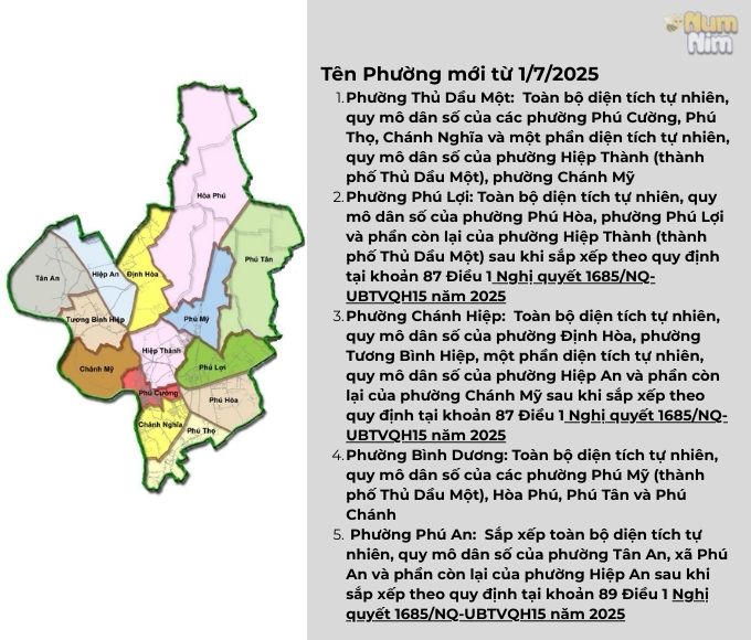 Thủ Dầu Một Bình Dương Sau Sáp Nhập