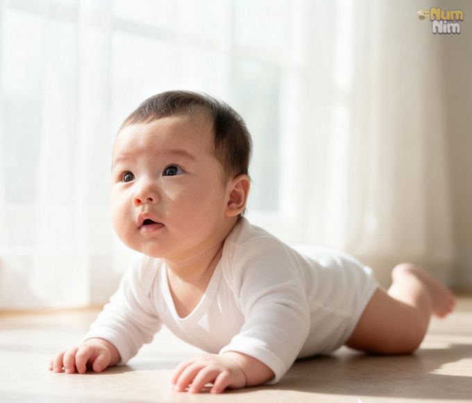 Trẻ mấy tháng biết trườn