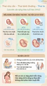 Cân nặng theo tuổi thai