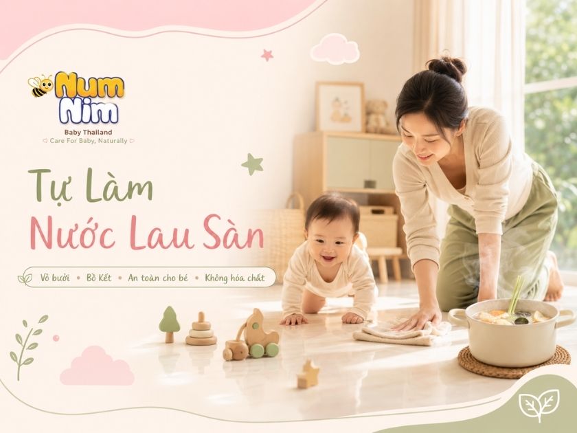Cách làm nước lau sàn tự nhiên tại nhà bằng vỏ bưởi bồ kết