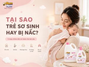 Tại sao trẻ sơ sinh hay bị nấc cụt và cách xử lý an toàn