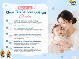 Tên bé gái họ Phạm — thư viện hơn 200 tên theo 14 phong cách