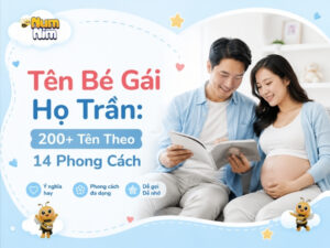 Tên bé gái họ Trần 2026 — thư viện hơn 200 tên theo 14 phong cách