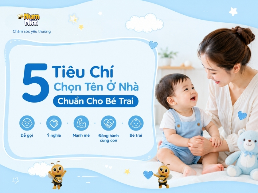 Tên ở nhà cho bé trai — thư viện hơn 220 tên theo 18 phong cách