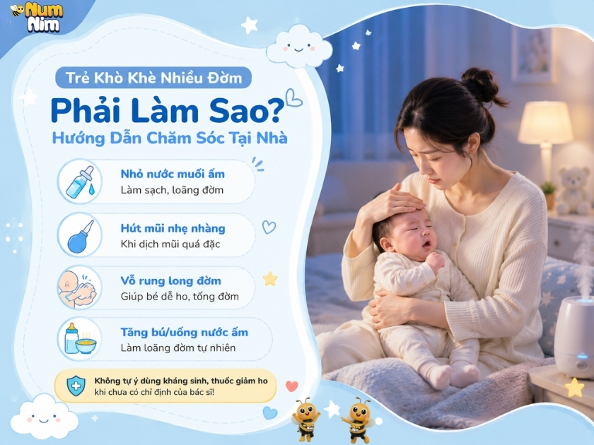 Trẻ khò khè nhiều đờm phải làm sao để làm sạch đường thở
